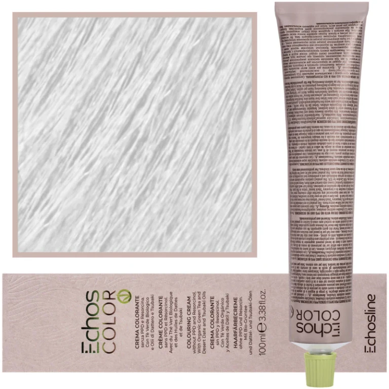 Echos Color Coloring Cream - hair dye 100ml TRANSPARENT | Transparent