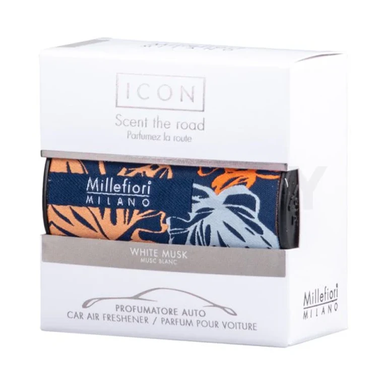 Icon Car Air Freshener White Musk Floral Fabric