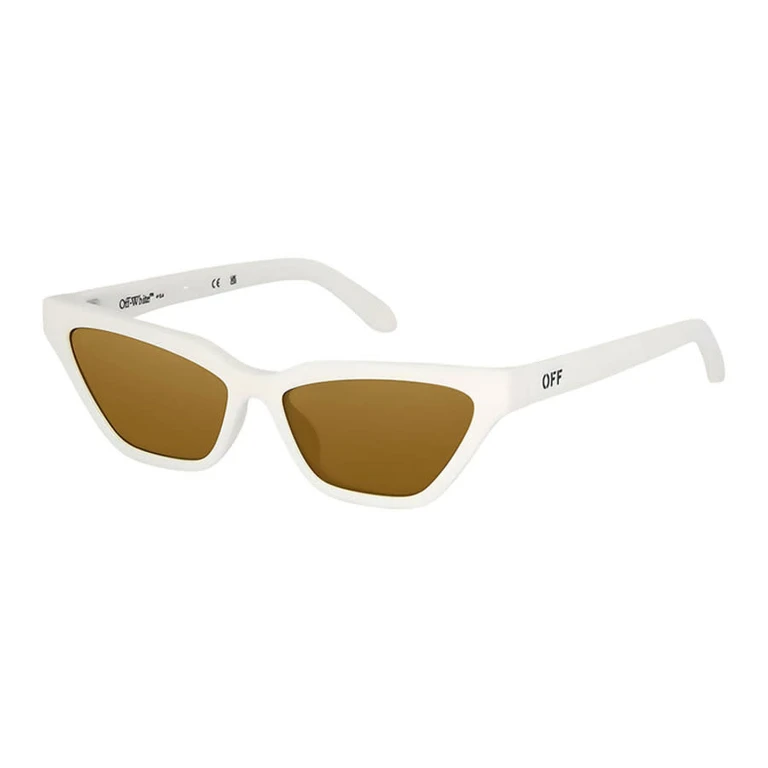 Off-White Ladies Black Cat Eye Sunglasses OERI13BMADISON 0176