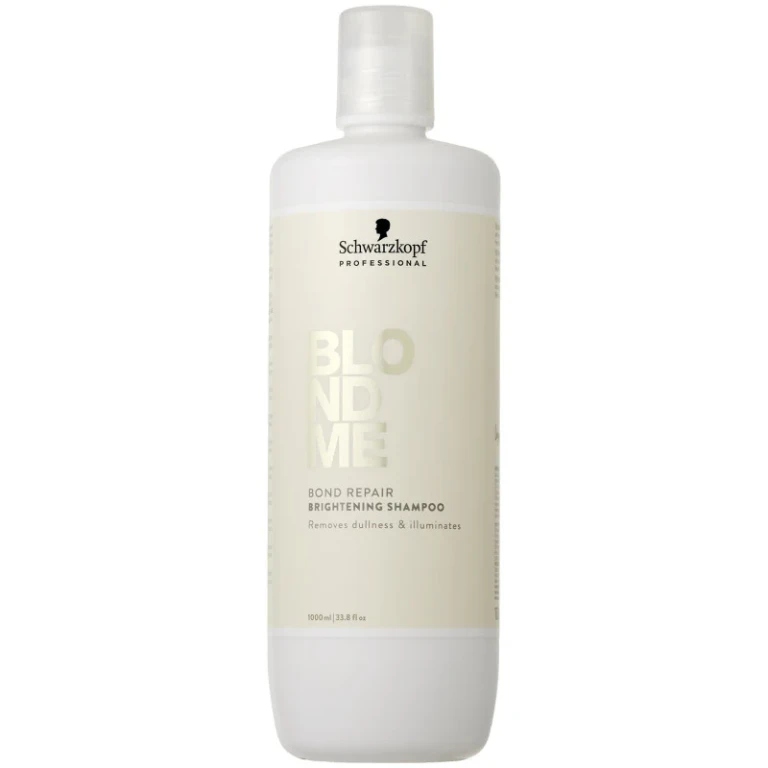 Professional Blondme Bond Repair Illuminating Shampoo for Blonde Hair 1000ml