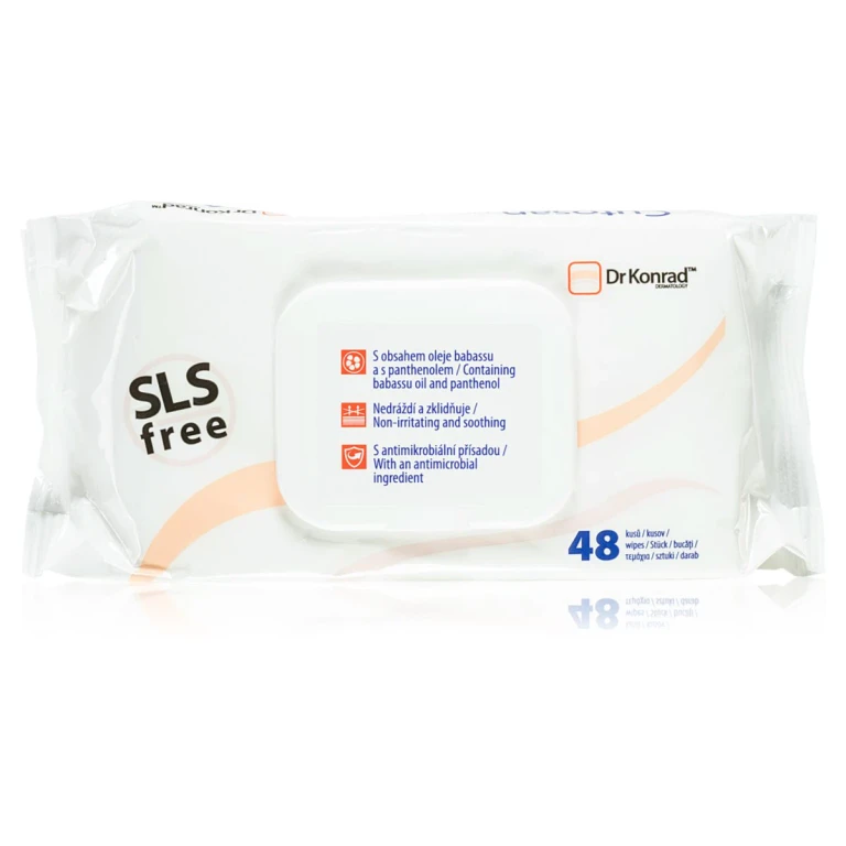 Dr. Konrad Cutosan® Cleansing Wipes For Body And Face 48 Pcs