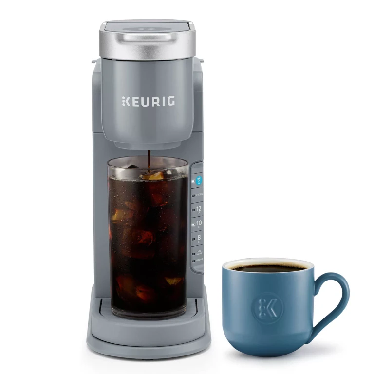 K-Iced Single Serve Coffee Maker- Gray:- Gray