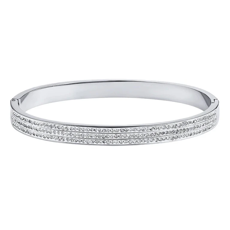Andra Bracelet in Steel with Brilliance Zirconia Kmm152875