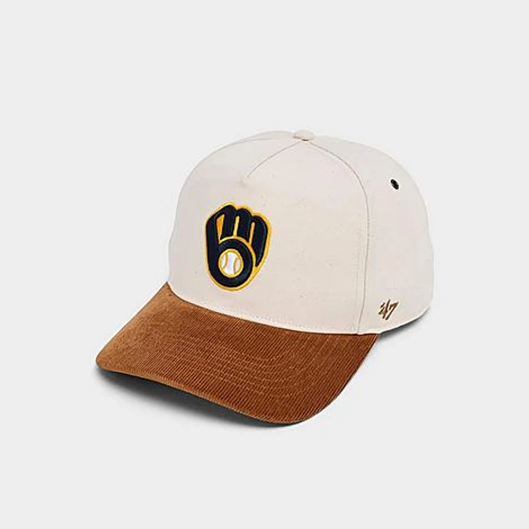 '47 x Carhartt 밀워키 브루어스 MLB Undyed HITCH 스냅백 모자