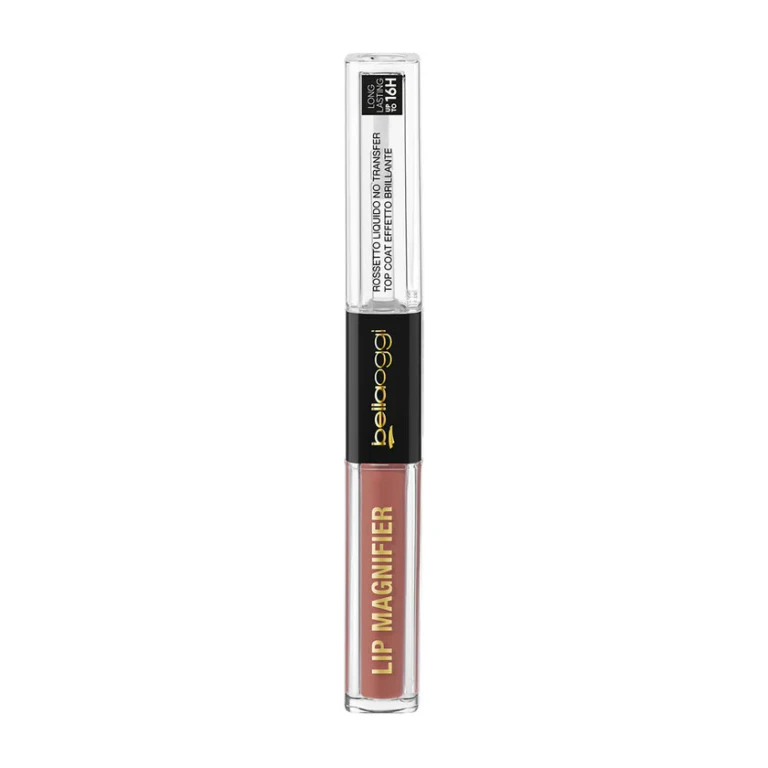 Bellaoggi Lip Magnifier - Long-Lasting 2 Step Liquid Lipstick 201 creamy peach