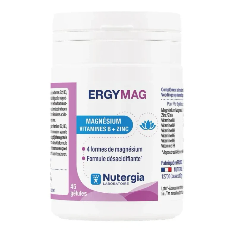 Nutergia ErgyMag - Magnesium 45 capsules