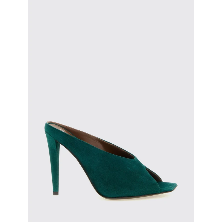 Sandale à talon verte Giuseppe Zanotti