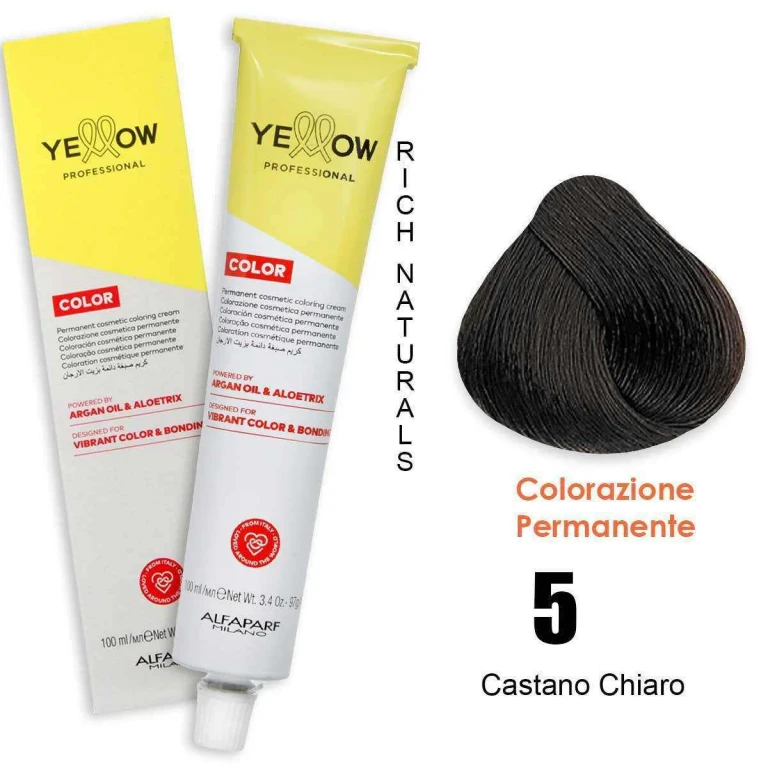 Yellow Color Permanent 5 100Ml