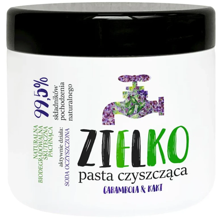 クレンジングペースト Zielko スターフルーツと柿 500g