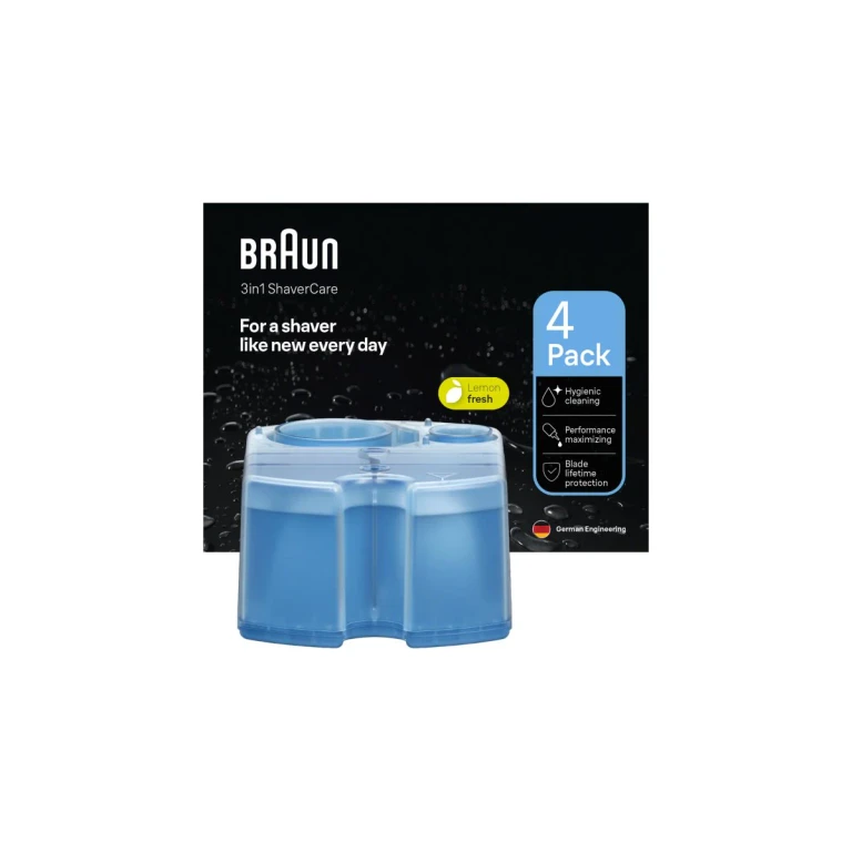 CCR Refill LemonFresh replacement cartridges for the cleaning station with Lemon fragrance Fresh 4 pieces