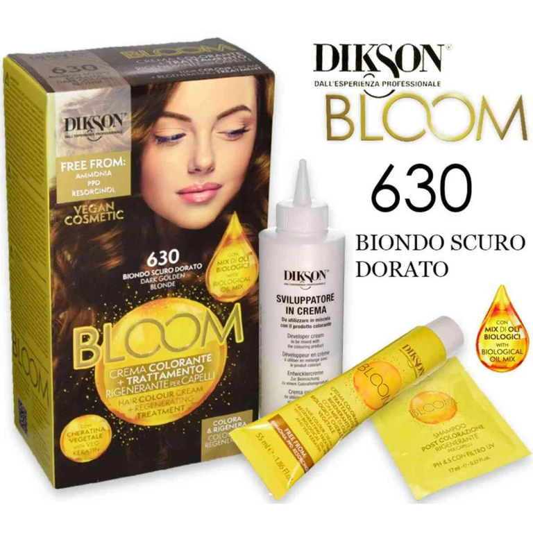 Bloom Coloring Cream With Keratin 630 Dark Golden Blonde