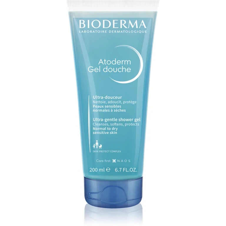 Atoderm Shower Gel Face and Body Sensitive Skin 200ml