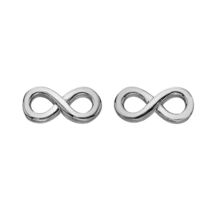 Infinity Silver Whisper Earrings Swe007