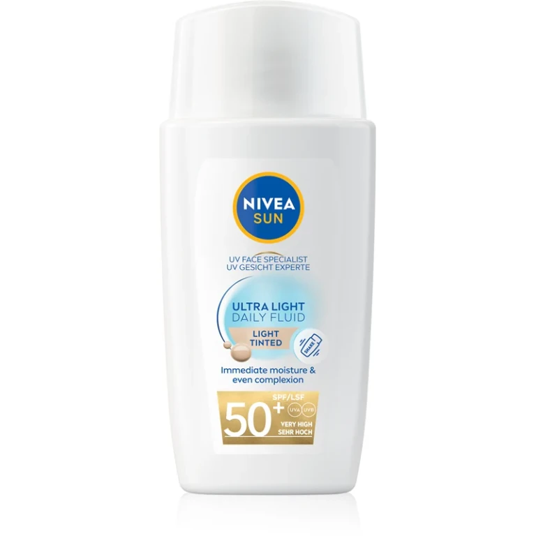 SUN Ultra Light toning lotion SPF 50+ color Light 40 ml