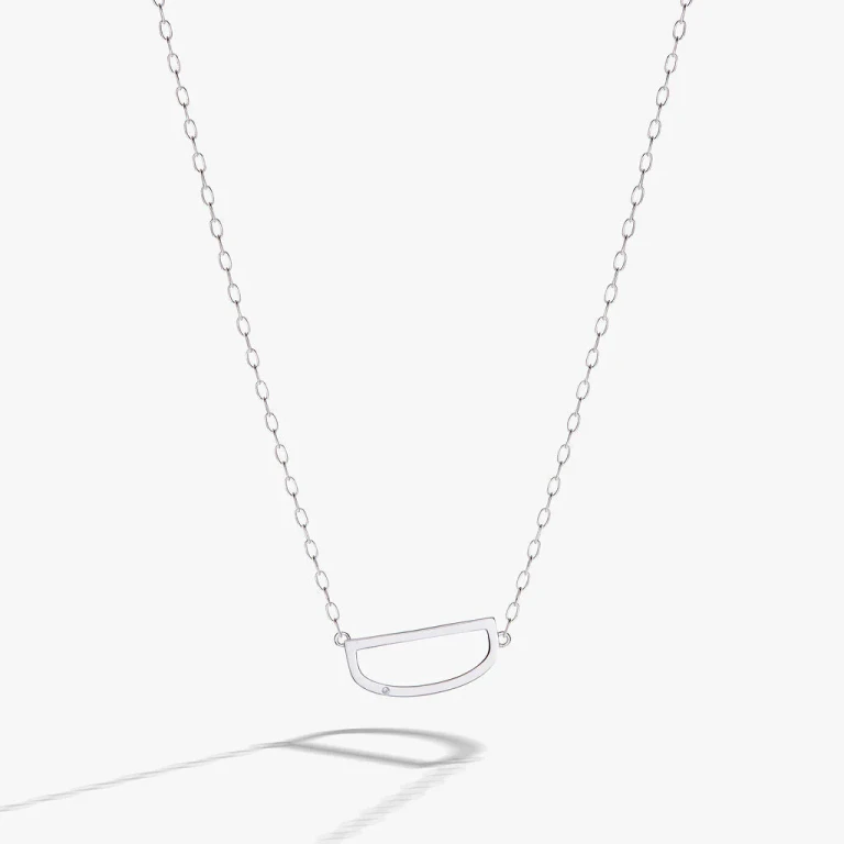 Initial D Precious Elongated Necklace