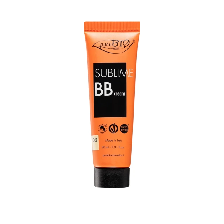 Cosmetics Sublime BB Cream moisturizing color 03 30 ml