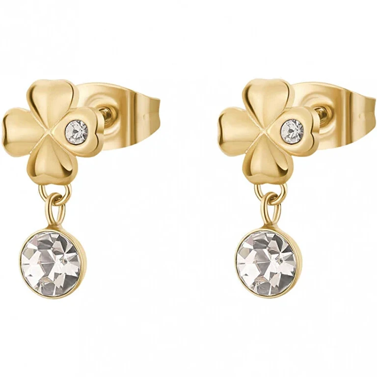 Chakra Crystal Clover Matching Earrings BHKE183