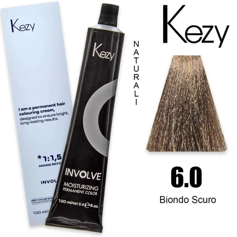 involve color 100 ml dark blonde 6.0