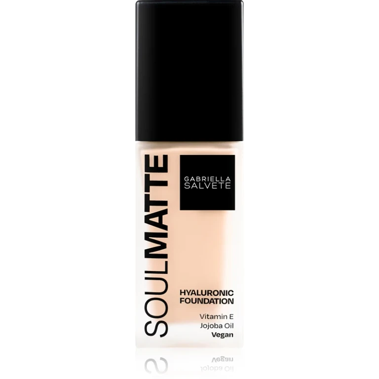 Soulmatte Hyaluronic Foundation 30ml 02W Ivory Warm
