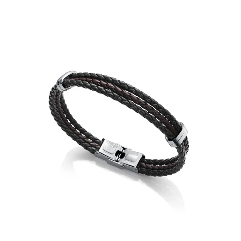 Elegante Men's Leather Bracelet Magnum 1324P01011