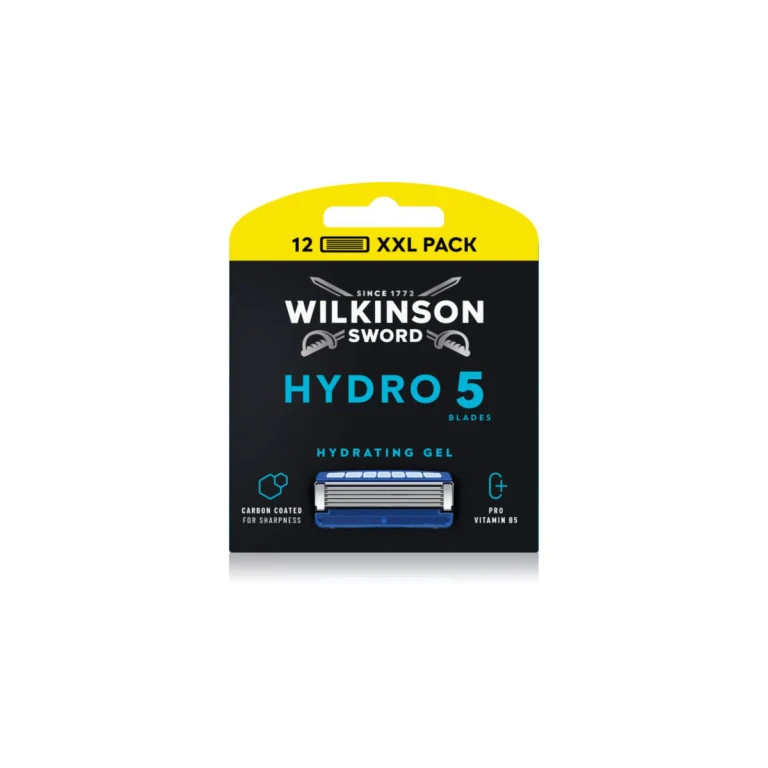 sword Hydro 5 (12 pieces) - Replacement blades with gel pads