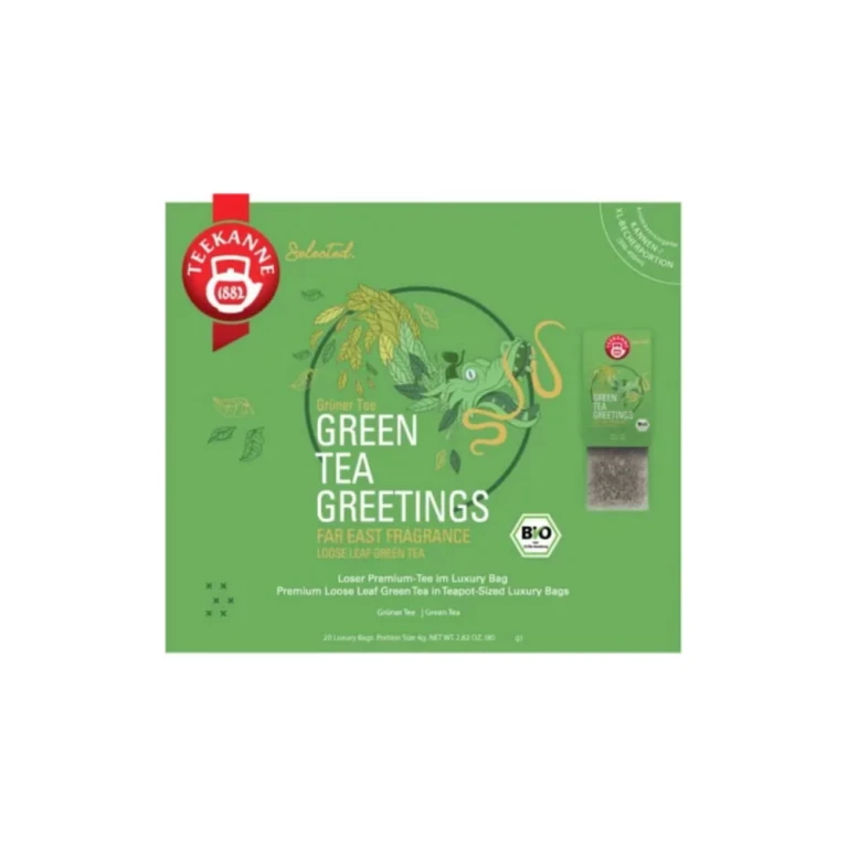 Bio Luxury Bag - Green Tea Greetings, 20 sachets (80 g)
