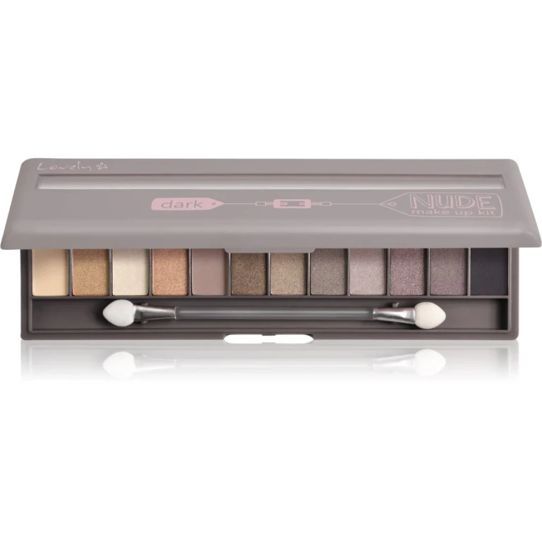 Nude Make Up Kit Dark Eyeshadow Palette 13g