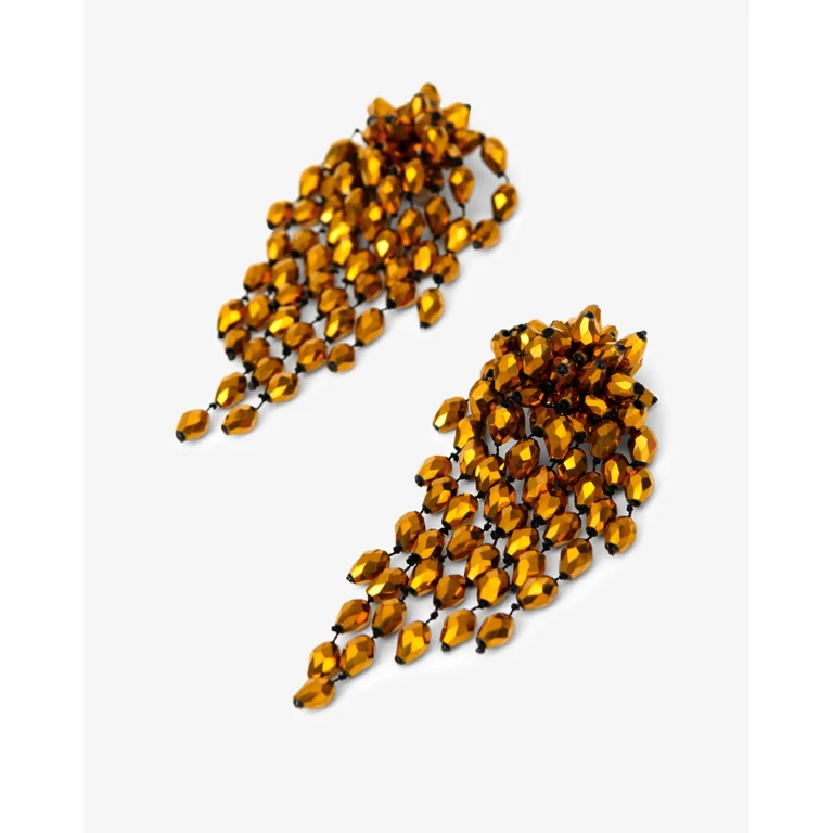 Boucles D'Oreille Hanabi - Femme - Bronze-argenté - Isabel Marant