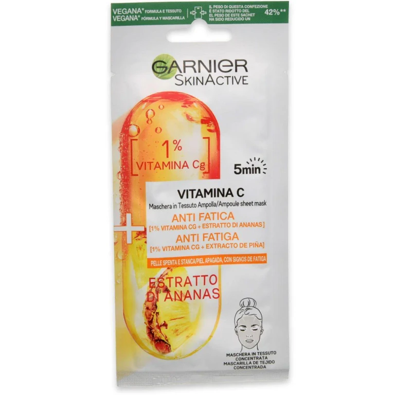 Garnier active skin vitamin c ampoule mask
