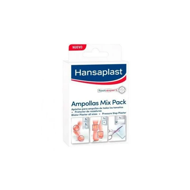 Hydrocolloid dressing pack in vials Hansaplast Foot Expert