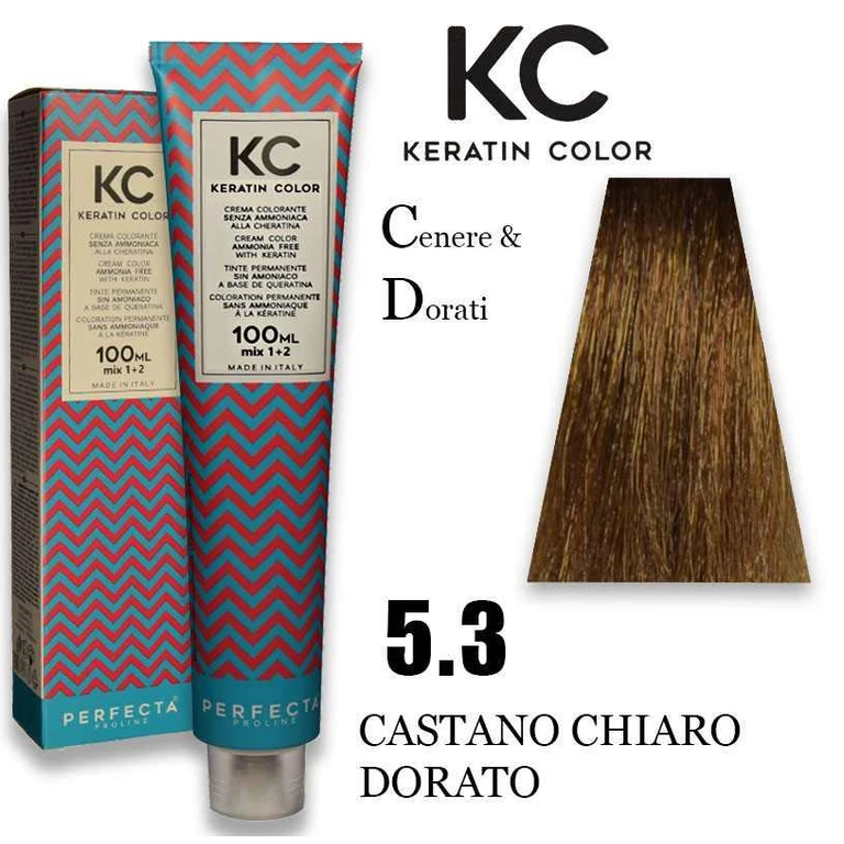 Kc Crema Colorante alla Cheratina 5.3