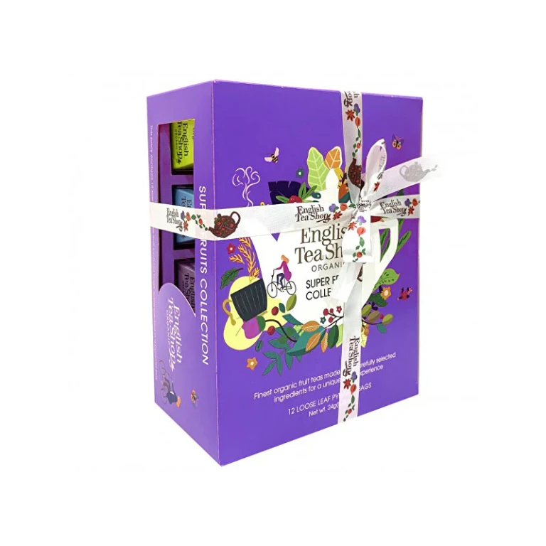 Superfruit Blue Organic Gift Collection 12 Pyramids