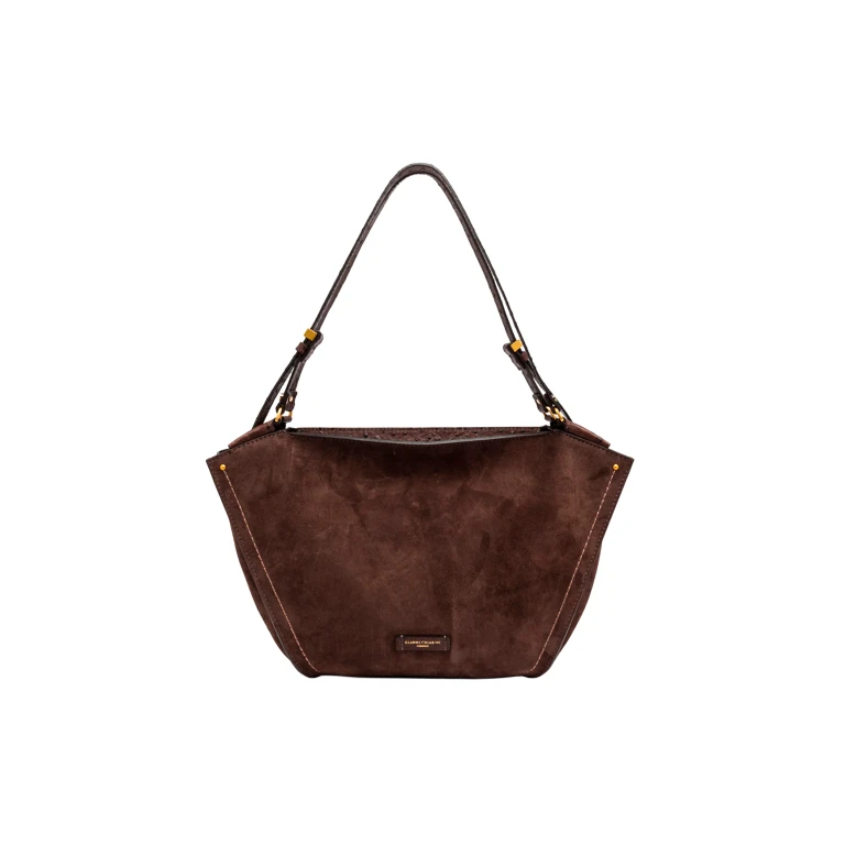 Handbag Bloom Suede Mocha