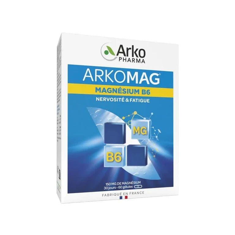 Arkomag - Magnesium B6 Nervousness & Fatigue 60 capsules