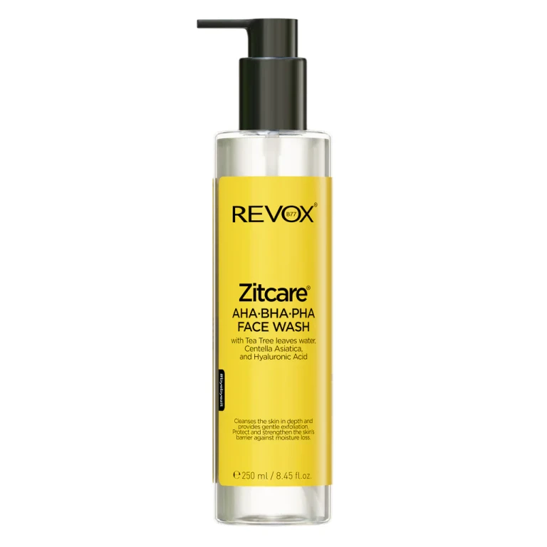 Zitcare AHA/BHA/PHA Exfoliating and Cleansing Lotion for the Face 250 ml
