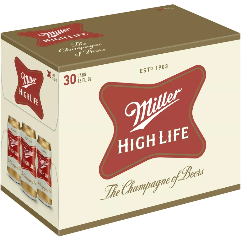 High Life Lager Beer, 12 fl. oz. can, 30 pk.