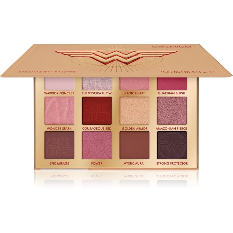 Wonder Woman Eyeshadow Palette Color 020 Amazonian Warrior 15.5 g