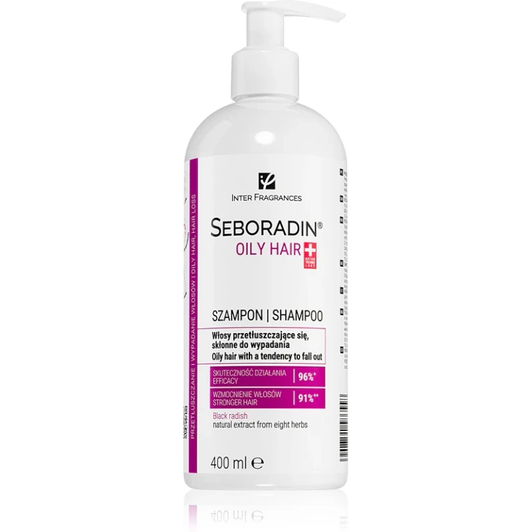 Oily anti-dandruff and anti-hair loss shampoo 400 ml