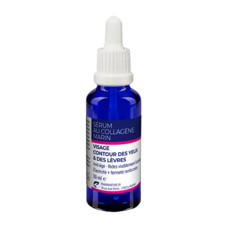 Natura Attitude Marine Collagen Serum Face Eye Contour & Lips 30ml