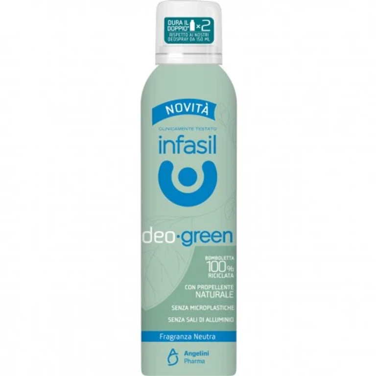 Green Deodorant Spray Neutral Fragrance 125 Ml