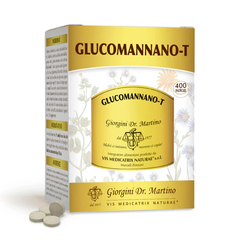 Glucomannan-T 200 G - Tablets of 500 Mg
