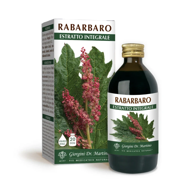 Rhubarb Whole Extract Non-Alcoholic Liquid 200ml