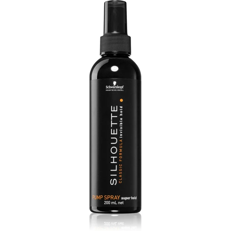Professional Silhouette Pump Spray Strong Hold Hairspray Refill 200ml