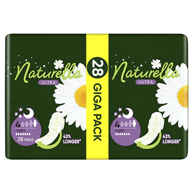 Women's Ultra Night Sanitary Pads Quatro For Night 28 Pieces