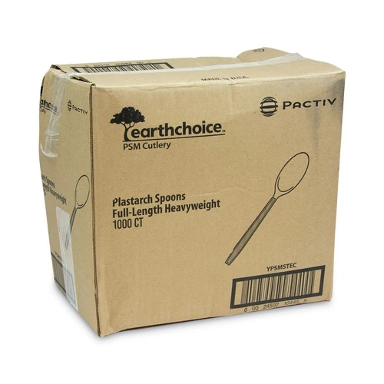 YPSMSTEC 5.88 in. EarthChoice PSM Heavyweight Cutlery Spoon - Tan (1000/Carton)
