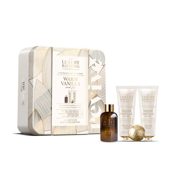 Gift Set in Tin Box Vanilla 4 Pieces