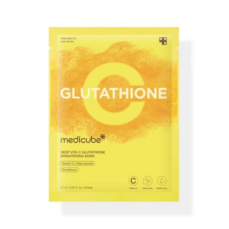 Glutathione Illuminating Mask Deep Vita C illuminating and brightening facial sheet mask 27 ml