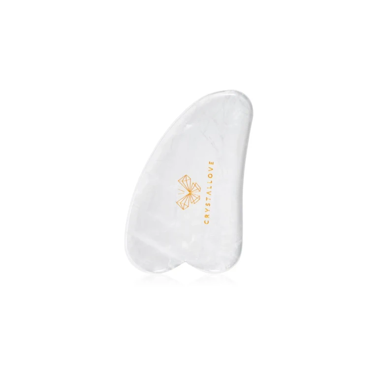 Clear Quartz Gua Sha Massage tools 1pc