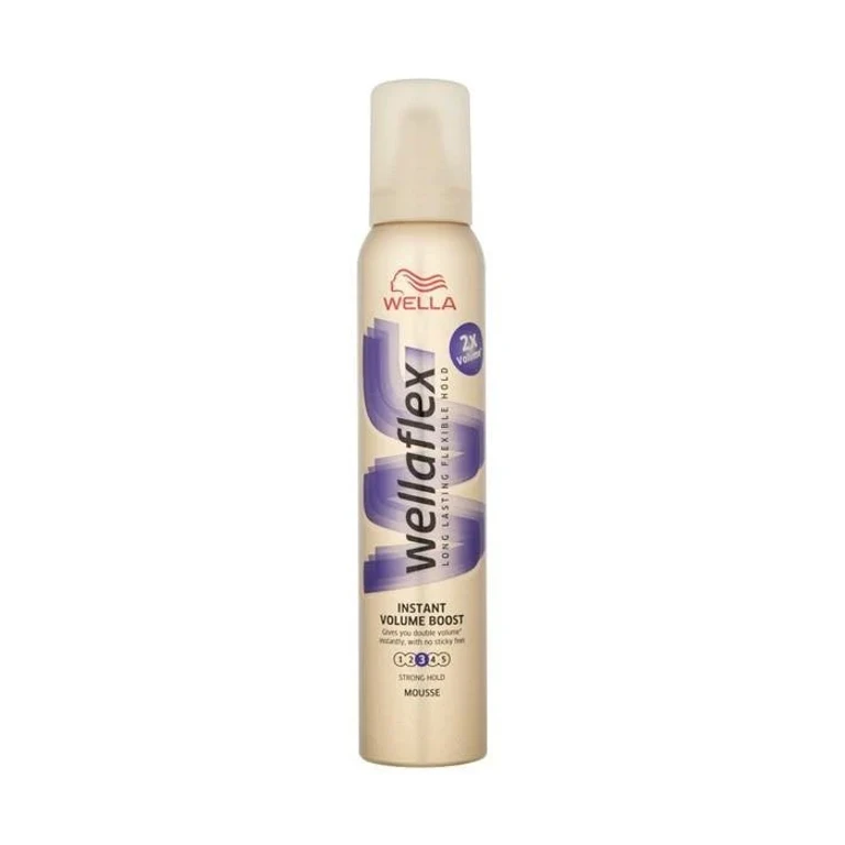 Wellaflex Instant Volume Boost Styling Mousse Volume Strong Hold 200 ml