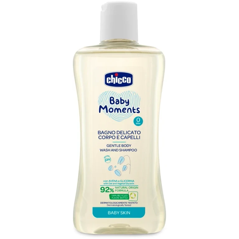 Baby Moments delicate shampoo for children for hair and body 200 ml